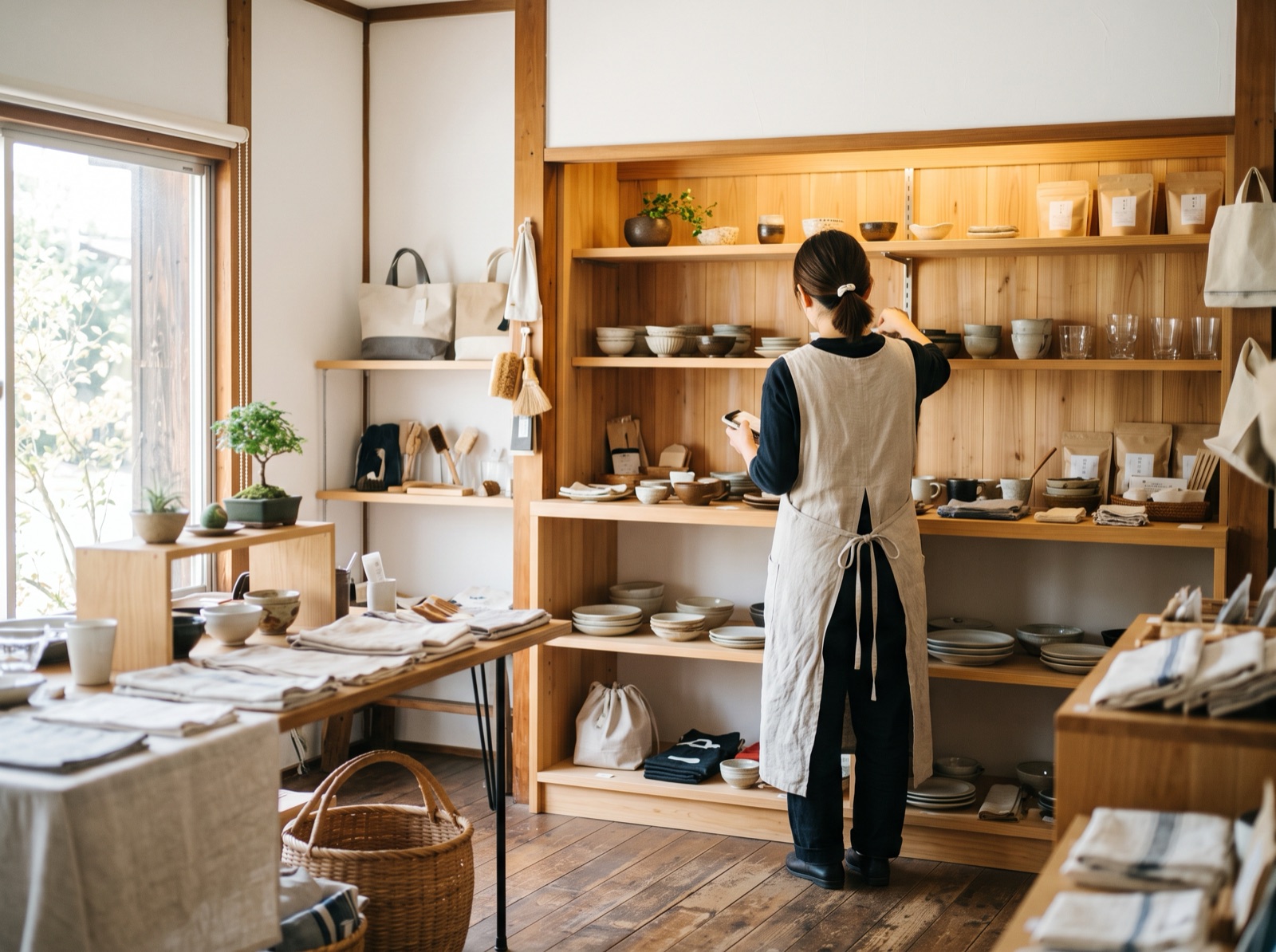 店舗の売場づくり